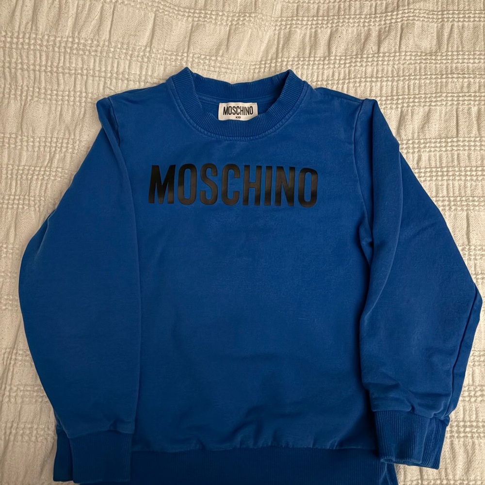 Moschino Kids Crewneck Sweatshirt 6 years